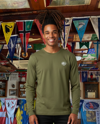 T-Shirt Manga comprida logo