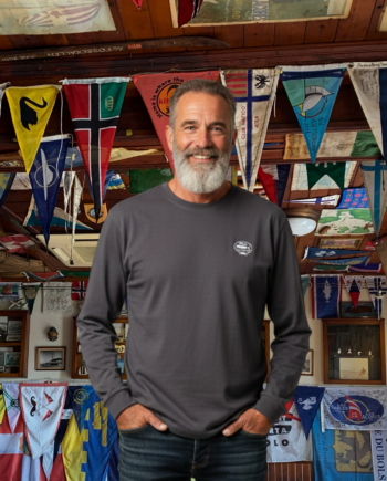 T-Shirt Manga comprida logo